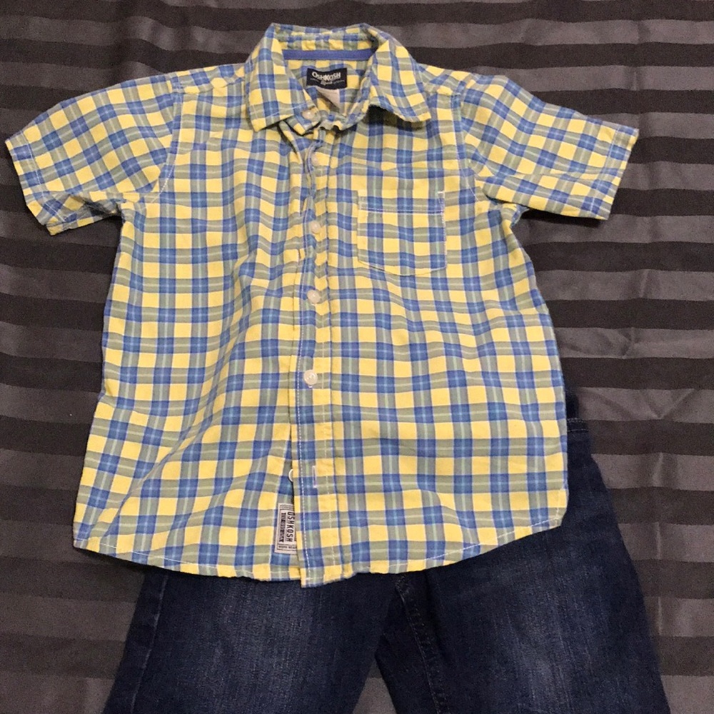 OshKosh Short Sleeve Button Up